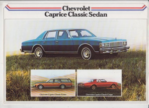 Autoprospekt Chevrolet Caprice Classic Sedan