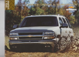 KFZ-Prospekt Chevrolet Tahoe und Suburban