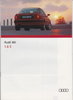 Autoprospekt Audi 80 eins sechs E 1993