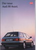 Prospekt der neue Audi 80 Avant 1992