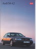 KFZ Prospekt Audi S4 vier zwei 1993