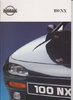 Autoprospekt Nissan 100 NX Juni 1991