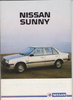 Autoprospekt Nissan Sunny NL
