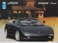 De Tomaso Autoprospekte