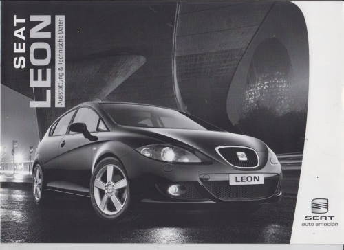 Seat Leon 2005 Technikprospekt