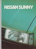 Prospekt Nissan Sunny 1982