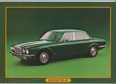 Broschüre Jaguar XJ 4-2 - 1977