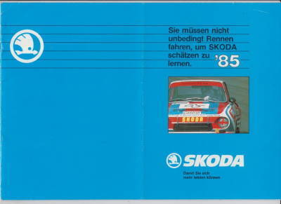 Skoda PKW Programm 1985