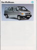VW Multivan 12/ 1992 Broschüre