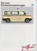 VW Caravelle Krankentransportwagen 6/ 91
