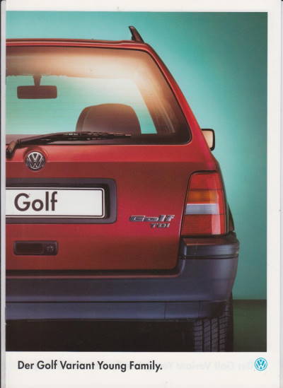 VW Golf Variant Young Family 1/ 1995