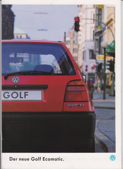 Gut: VW Golf Ecomatic 8/ 1993