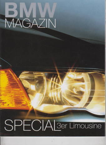 BMW Magazin Special BMW 3er Limousine