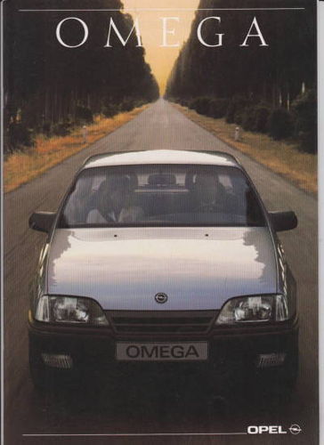 Prospekt Opel Omega  9/1989