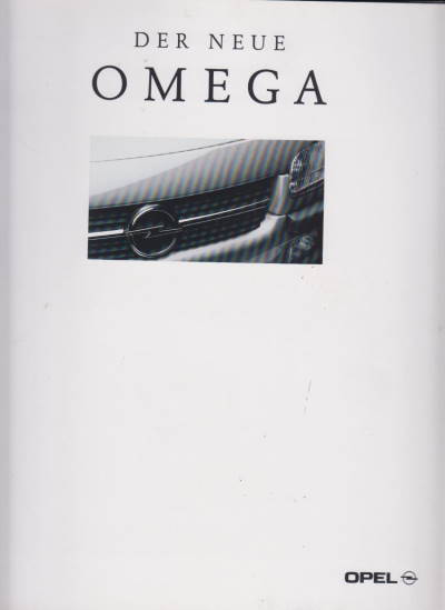Der neue Opel Omega Im Prospekt 1994