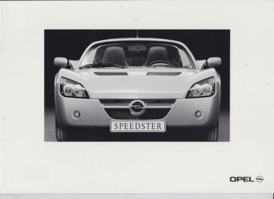 Schick: Opel Speedster 2000
