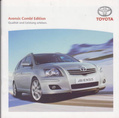 Klasse Toyota Avensis Combi Edition 2006
