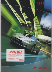 Toyota Celica Broschüre 2000