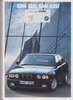 BMW 520i bis 535i Autoprospekt 1 - 1988