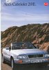 Autoprospekt Audi Cabriolet 2-0 E 1993