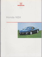 Honda NSX Autoprospekte