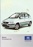 Hyundai Matrix Autoprospekte