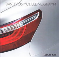 Lexus Autoprospekte