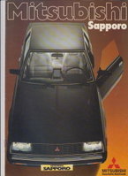 Mitsubishi Sapporo Autoprospekte