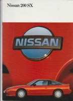 Nissan 200 SX Autoprospekte