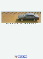 Nissan Bluebird Autoprospekte