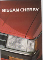 Nissan Cherry Autoprospekte
