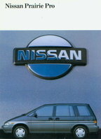 Nissan Prairie Autoprospekte