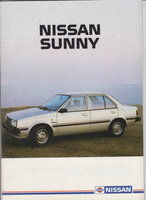 Nissan Sunny Autoprospekte