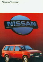 Nissan Terrano Autoprospekte