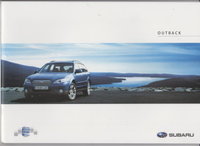 Subaru Outback Autoprospekte