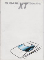 Subaru XT Autoprospekte