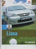 Suzuki Liana Autoprospekte