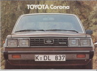 Toyota Corona Autoprospekte