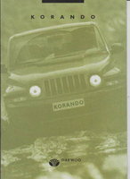 Daewoo Korando Autoprospekte