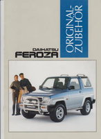 Daihatsu Feroza Autoprospekte