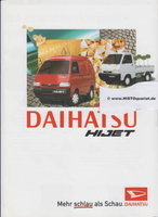 Daihatsu Hijet Autoprospekte