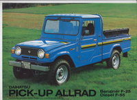 Daihatsu Pickup Autoprospekte