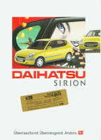 Daihatsu Sirion Autoprospekte