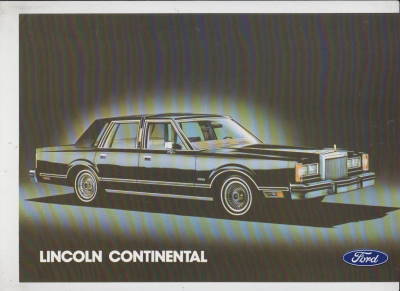 Prestige: Lincoln Continental 1980