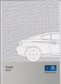 Hyundai Coupe Technikprospekt 2007
