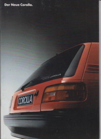 Der neue Toyota Corolla 1987