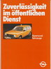 Opel Kommunalfahrzeuge 1980