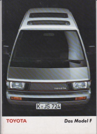 Bus. Toyota Model F 1985