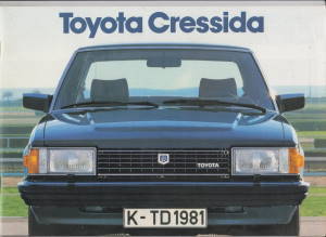 Optik: Toyota Cressida 1981