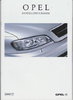 Das Modellprogramm von Opel 1999